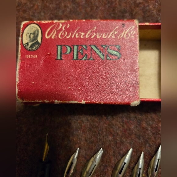 R. Esterbrook Fountain Pen Tips In Box - Picture 2 of 4